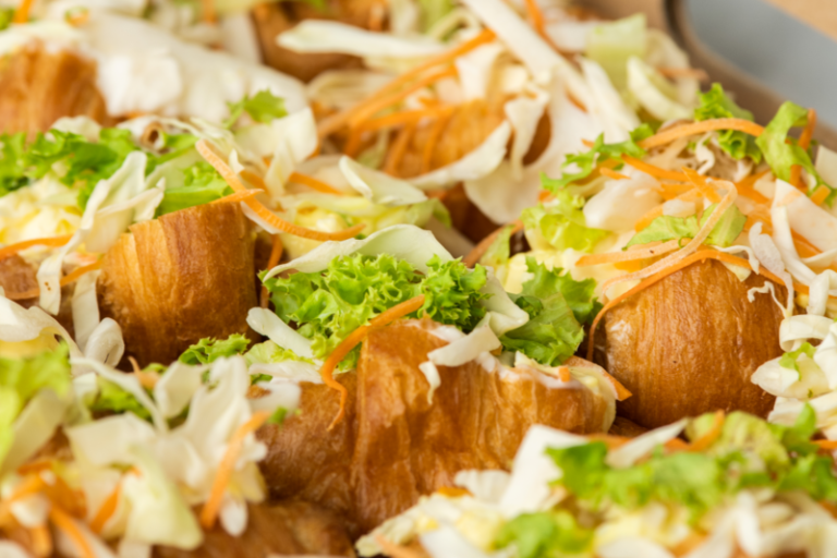 Mini Chicken Mayo Croissant Sandwich - Perfect Match Catering